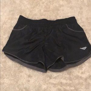 Pony black running shorts